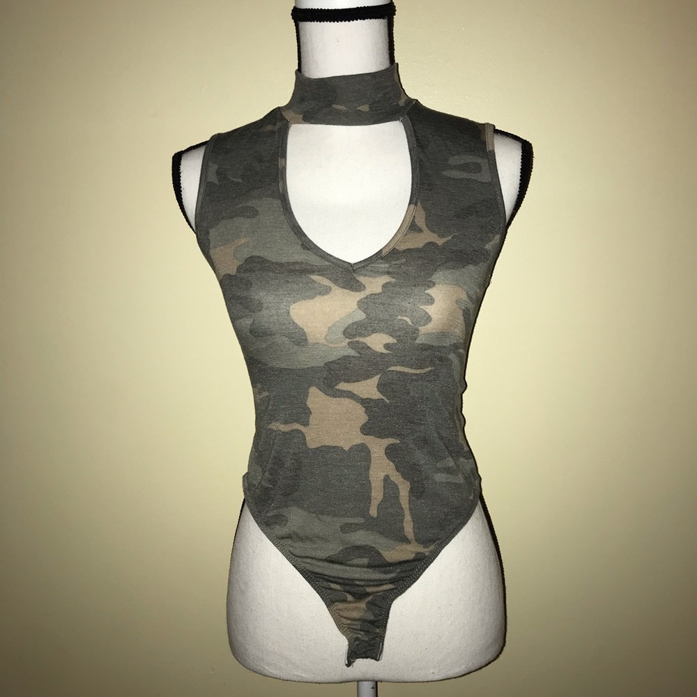 Camo bodysuit